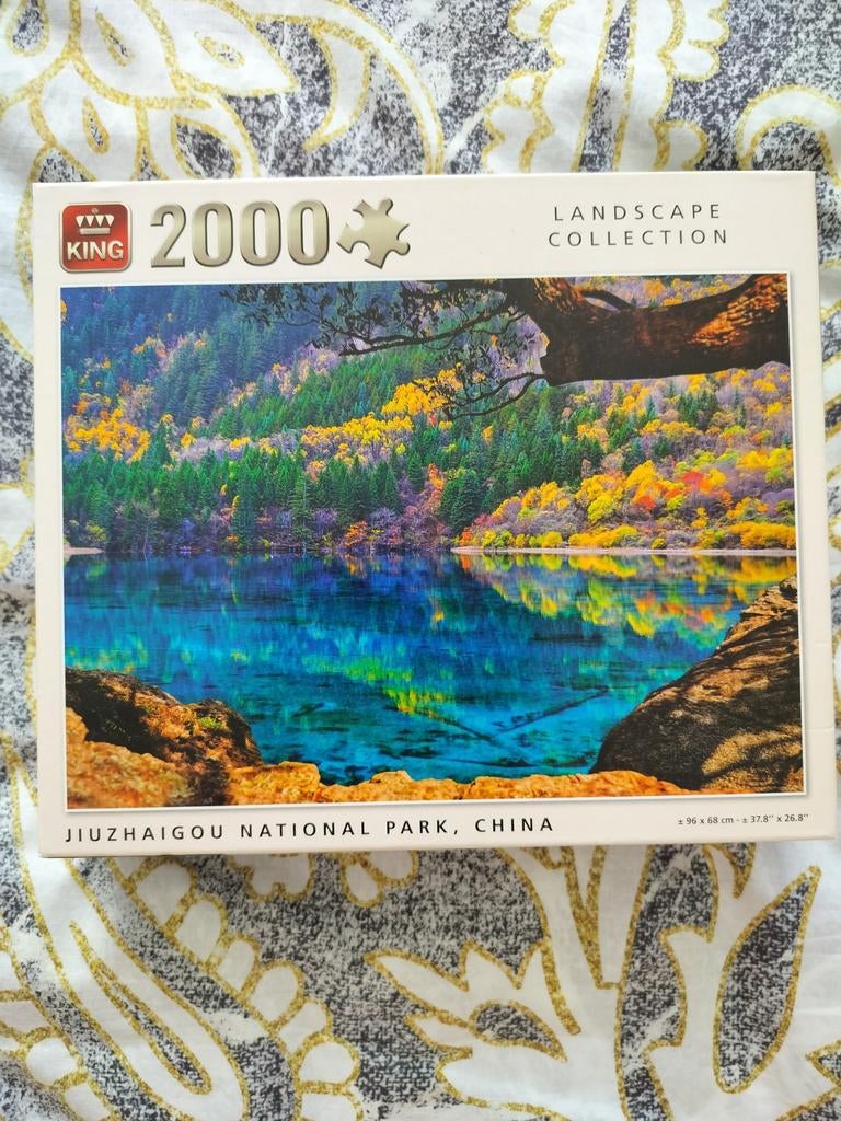 King Legpuzzel 2000 stukjes Landscape Collection, Ophalen of Verzenden, Meer dan 1500 stukjes, Zo goed als nieuw, Legpuzzel