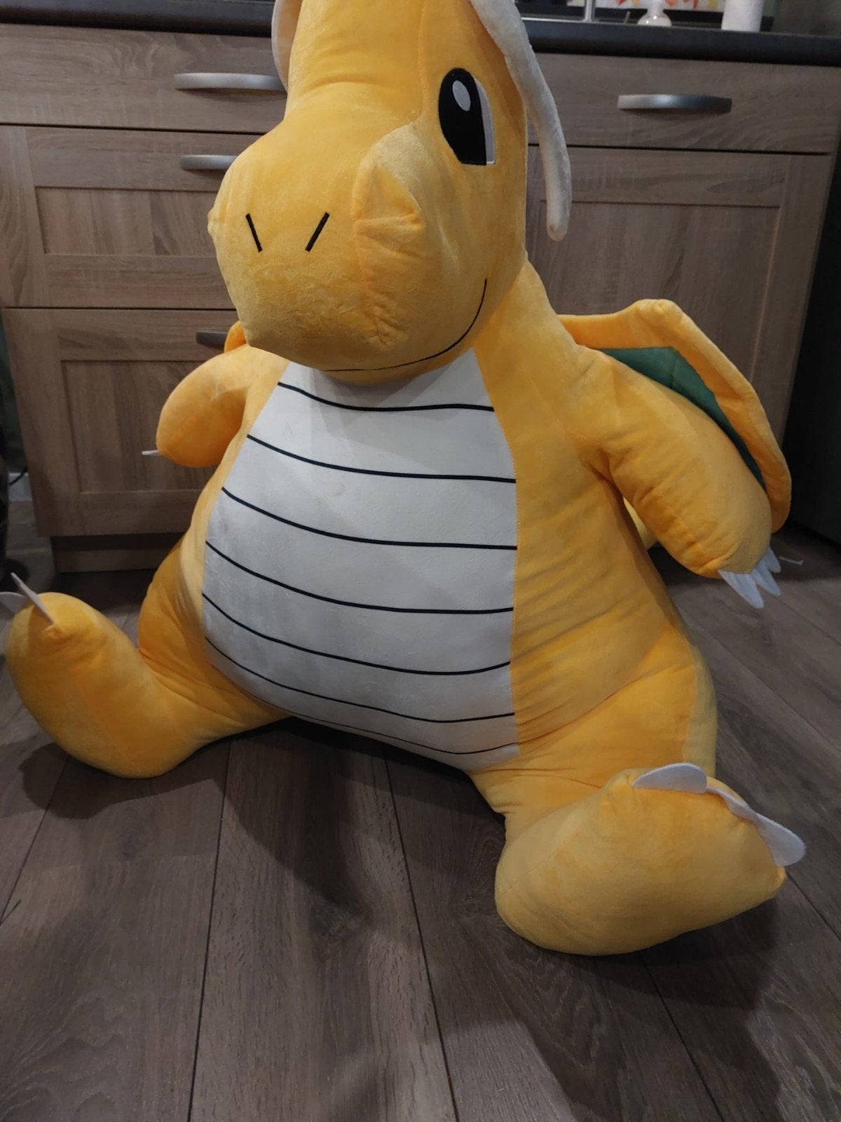 Pokemon Dragonite XXL rare!, Ophalen, Zo goed als nieuw