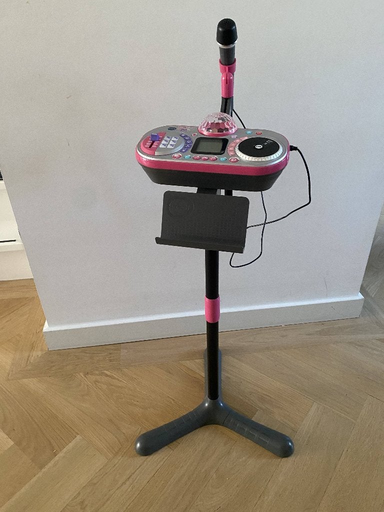 VTech Kidi SuperStar DJ Studio karaokeset, Kinderen en Baby's, Speelgoed | Vtech, Ophalen, Zo goed als nieuw, 6 jaar of ouder