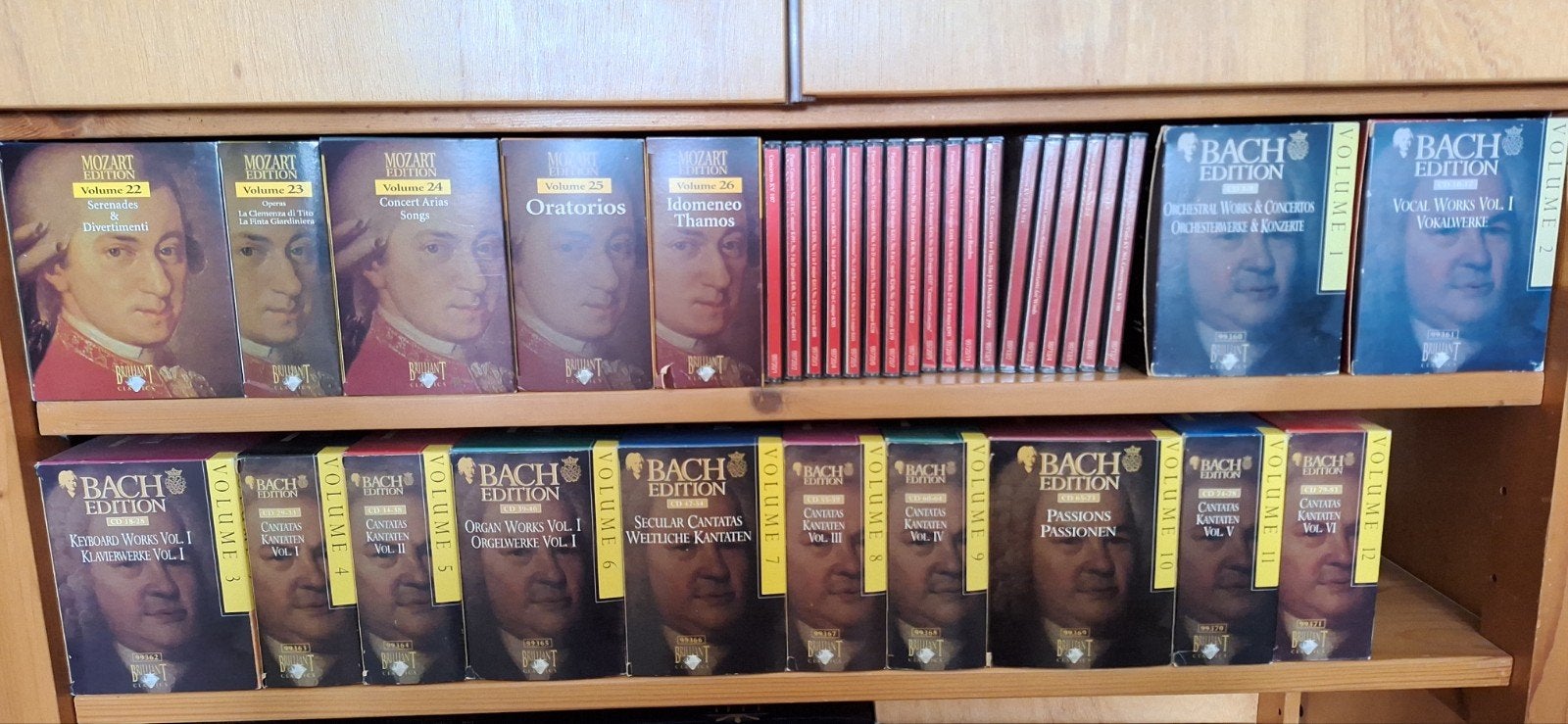 CD verzameling Mozart, Bach en Beethoven, Cd's en Dvd's, Ophalen of Verzenden, Zo goed als nieuw, Overige typen