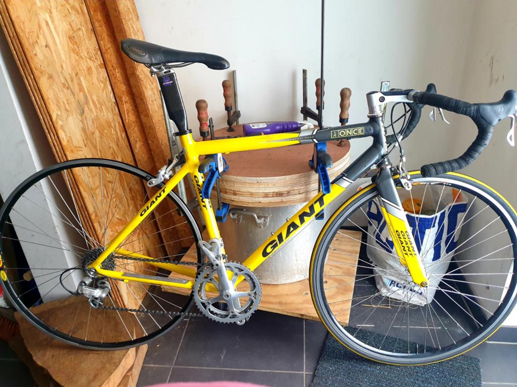 GIANT TCR group Once, Fietsen en Brommers, Fietsen | Racefietsen, Ophalen, Gebruikt, Aluminium, 49 tot 53 cm