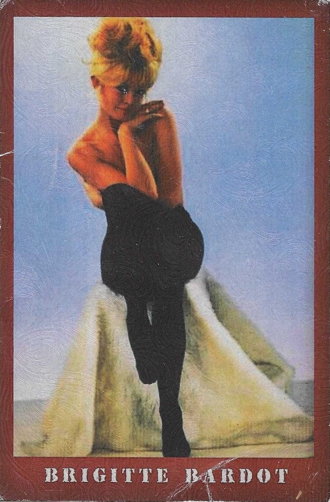 Filmsterren ansichtkaart Brigitte Bardot, Verzenden, 1960 tot 1980, Ongelopen, Sterren en Beroemdheden