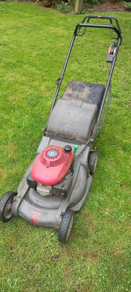 Honda HRX 537 Benzine Grasmaaier - Gebruikt, Tuin en Terras, Ophalen, Cirkelmaaier, Gebruikt, Benzine-grasmaaier