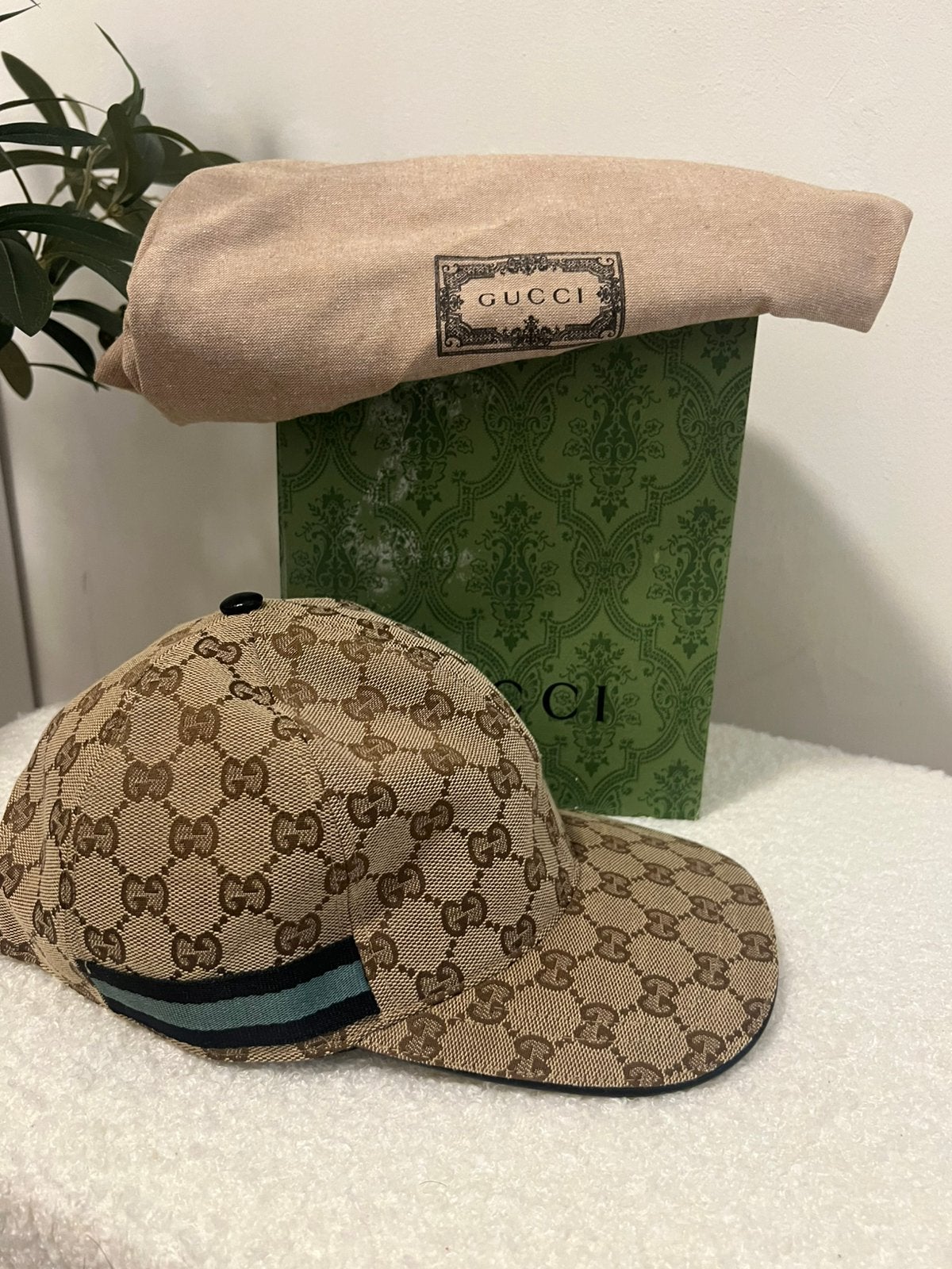 Gucci Baseball Pet - Blauw - Limited Edition, Ophalen of Verzenden, Zo goed als nieuw