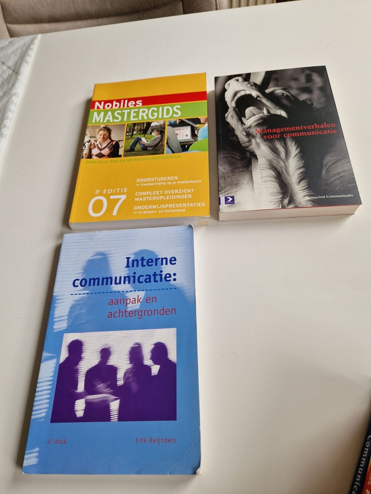 Boeken voor HBO studie Communicatie, Ophalen of Verzenden, Alpha, Zo goed als nieuw, HBO