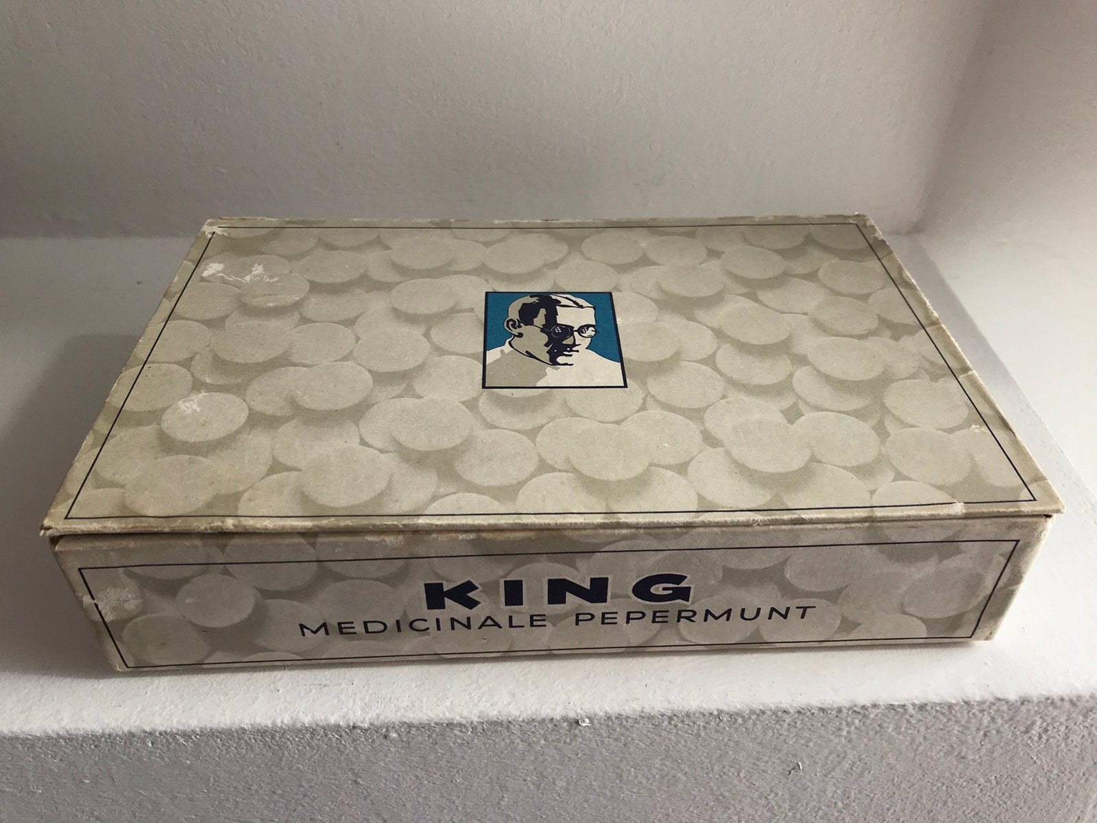 Doos King Pepermunt, Verzamelen, Ophalen of Verzenden, Gebruikt, Verpakking