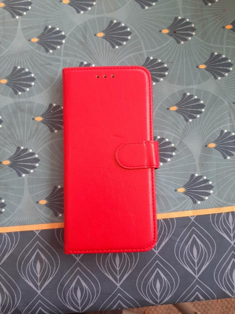 Telefoonhoesje rood galaxy a50, Verzenden, Nieuw, Overige modellen, Flipcase