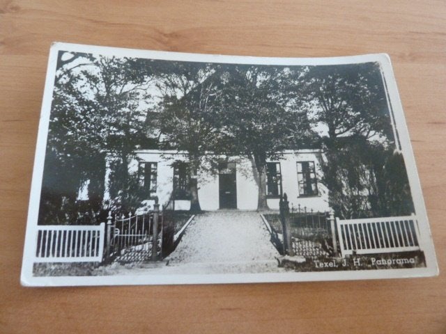 Texel 1948 J.H. Panorama, Ophalen of Verzenden, 1940 tot 1960, Gelopen, Frankrijk