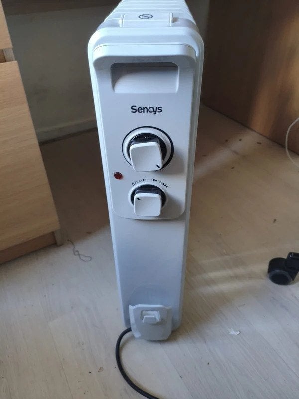 Sencys Oil Radiator LH28 0920 2000W, 30 tot 80 cm, Radiator, Minder dan 60 cm, Ophalen of Verzenden