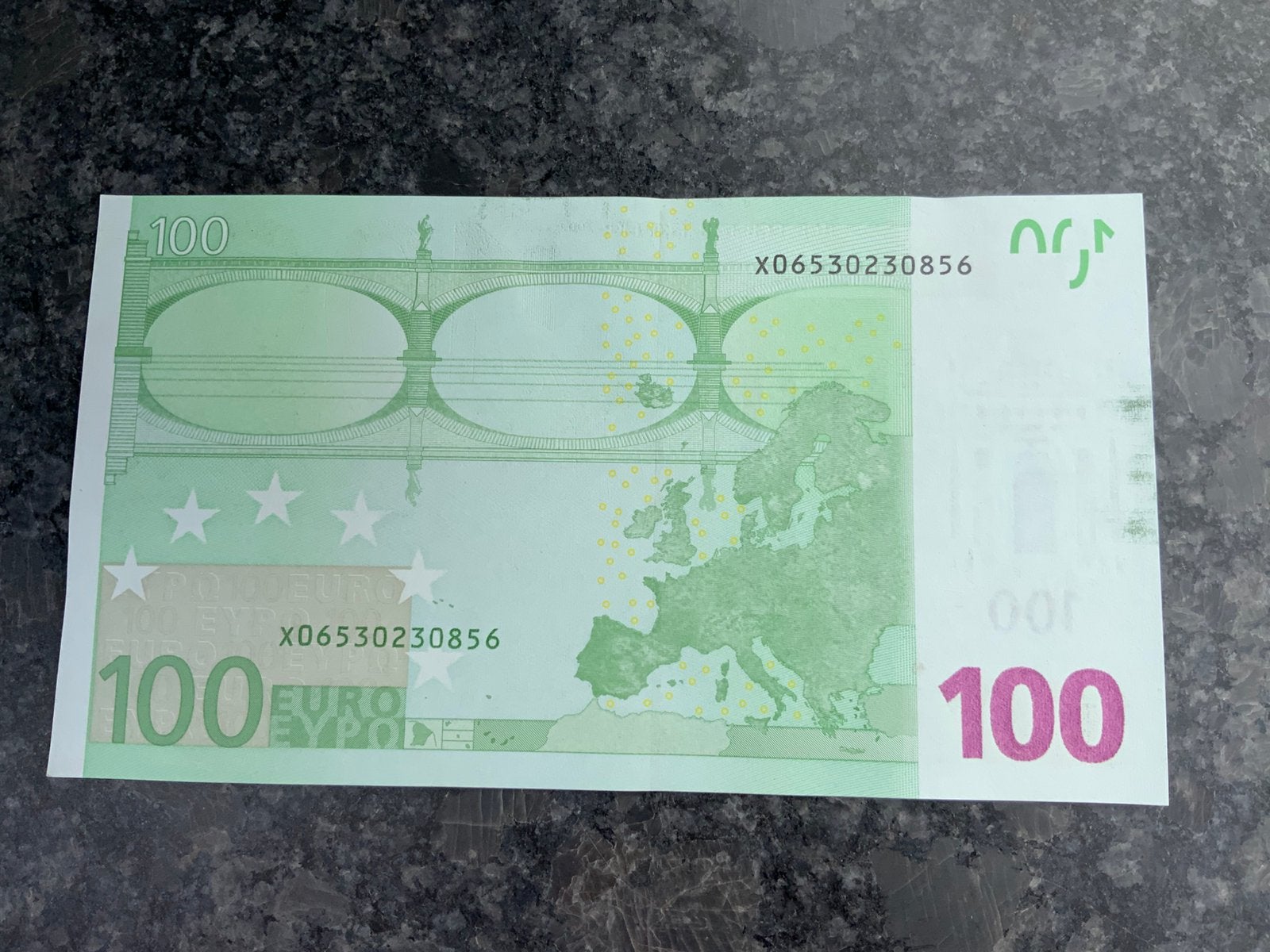 100 euro biljet UNC, Postzegels en Munten, Ophalen of Verzenden, Duitsland, 100 euro, Los biljet