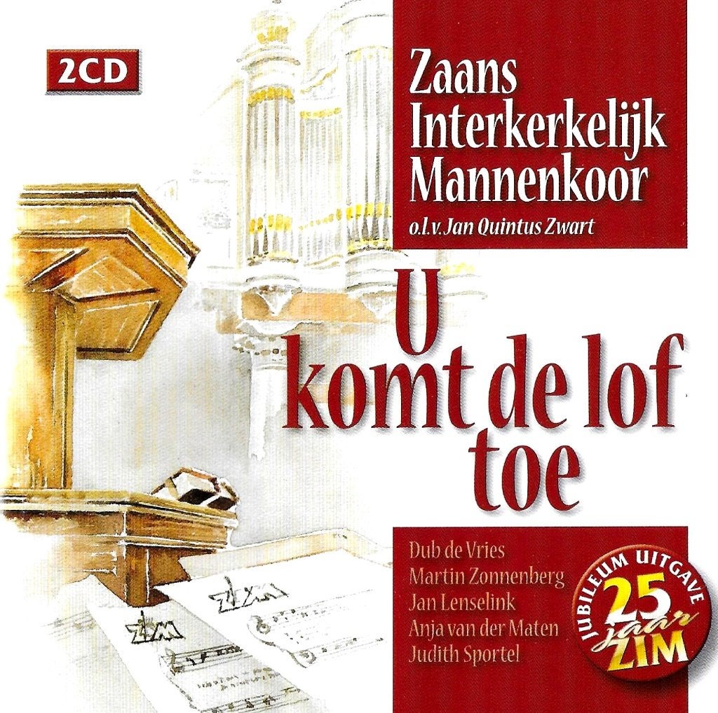 2 CD - ZAANS INTERKERKELIJK MANNENKOOR. /JAN QUINTUS ZWART, Cd's en Dvd's, Ophalen of Verzenden, Zo goed als nieuw, Koren of Klassiek
