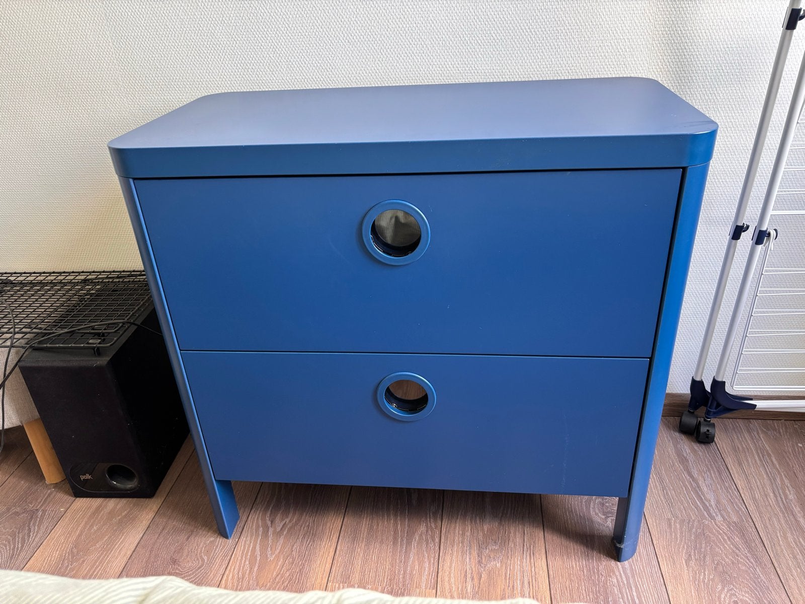 Vintage IKEA Busugne ladekast, Ophalen, Overige materialen, 1 of 2 laden, 50 tot 100 cm