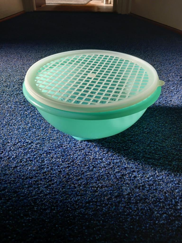 Tupperware vergiet.(vintage), Ophalen of Verzenden, Zo goed als nieuw, Overige typen