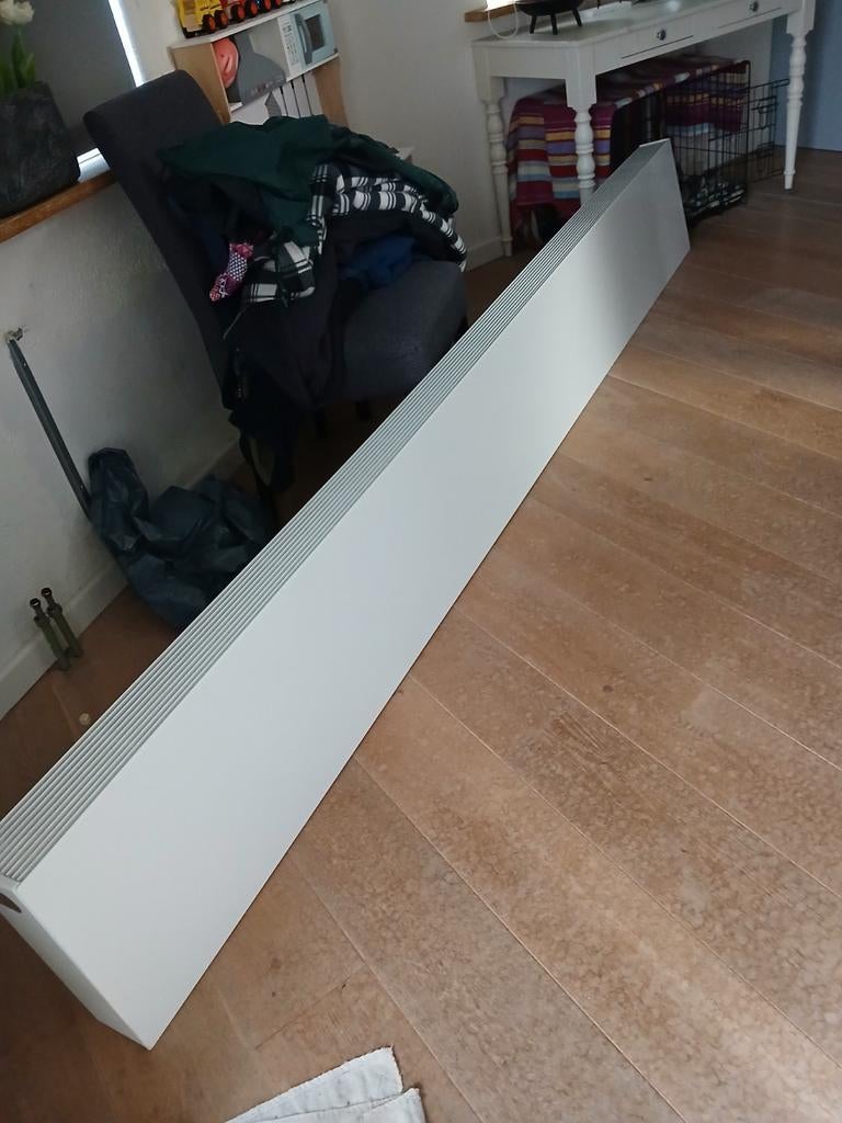 Radiator ombouw wit, Ophalen, 60 tot 150 cm, Radiator, 30 tot 80 cm