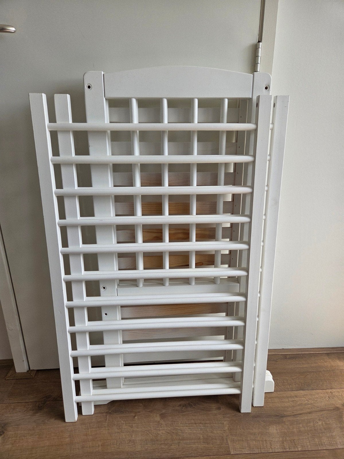 Wieg / co sleeper wit hout, Ophalen, Minder dan 140 cm, Minder dan 70 cm, Matras
