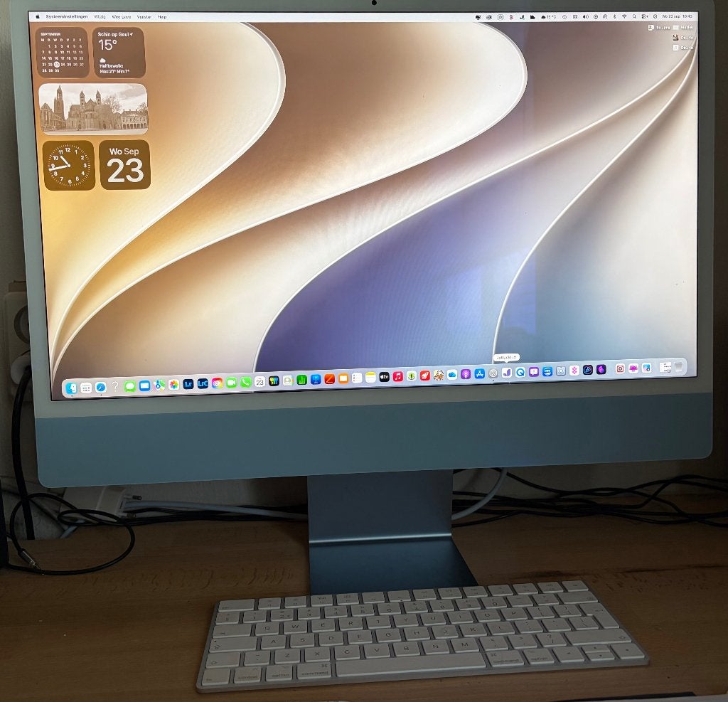 Apple iMac M1 24 Inch scherm 16GB  512GB SSD, Computers en Software, Ophalen, SSD, IMac, Zo goed als nieuw