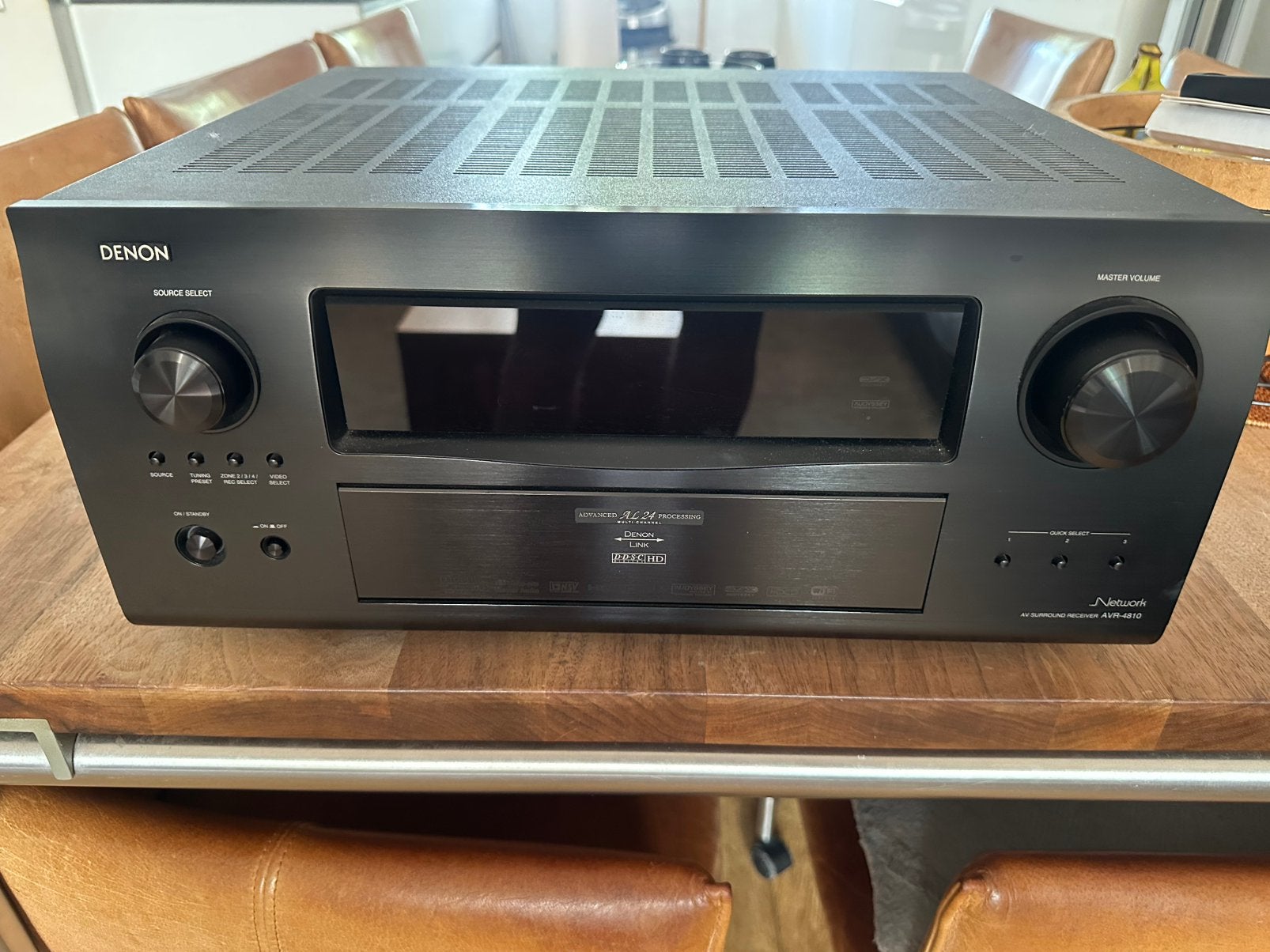 Denon avr 4810, Audio, Tv en Foto, Versterkers en Receivers, Ophalen of Verzenden, Zo goed als nieuw, 120 watt of meer, Denon