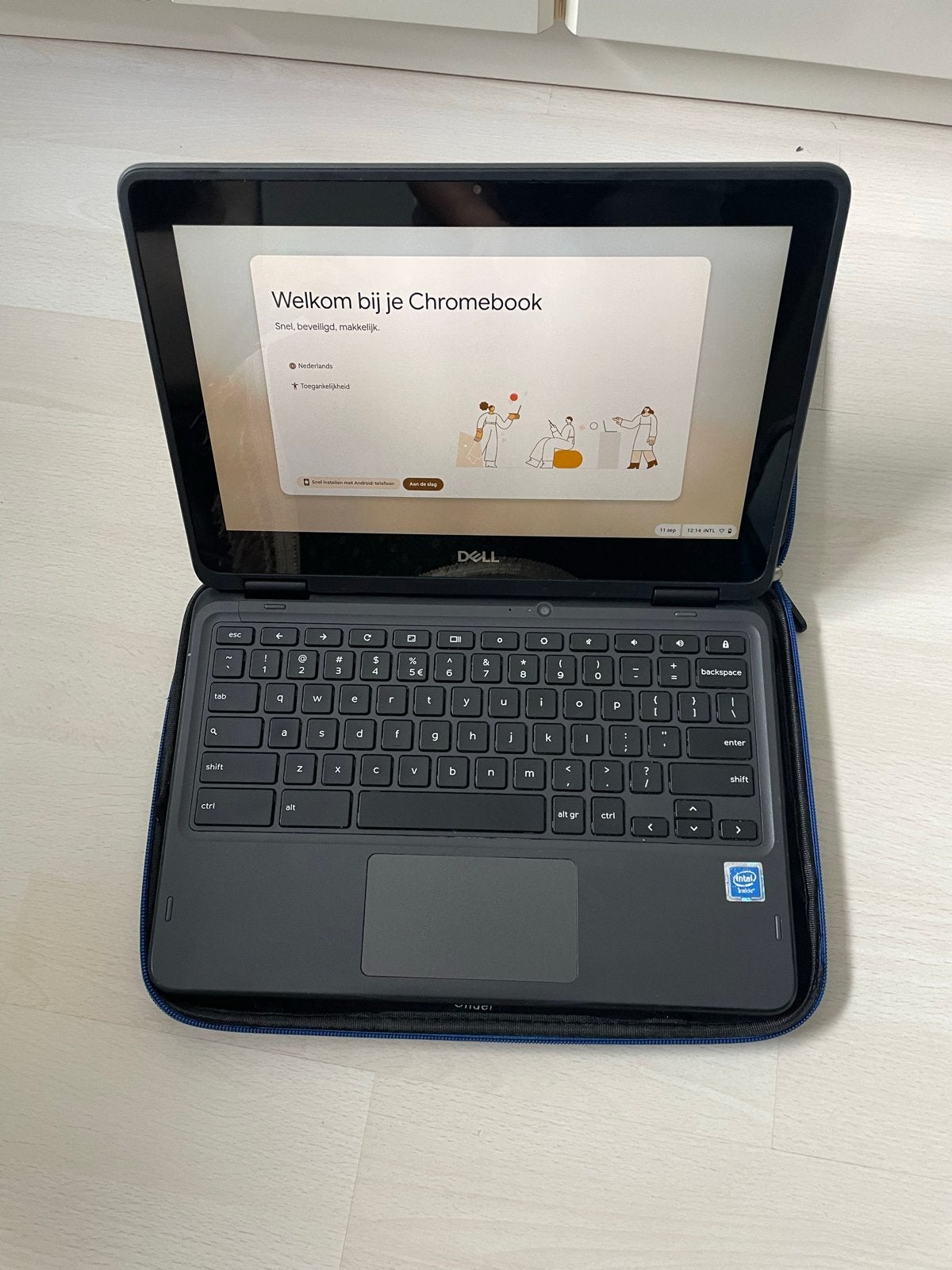Dell Chromebook 3100 2-in-1 - Scharnieren defect, werkt nog, Computers en Software, Chromebooks, Ophalen of Verzenden, Touchscreen