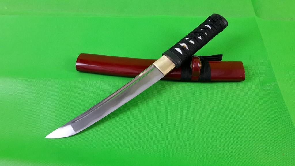 Scherpe Japanse Tanto - 35 cm Full Tang, Ophalen of Verzenden, Azië, Zwaard of Sabel