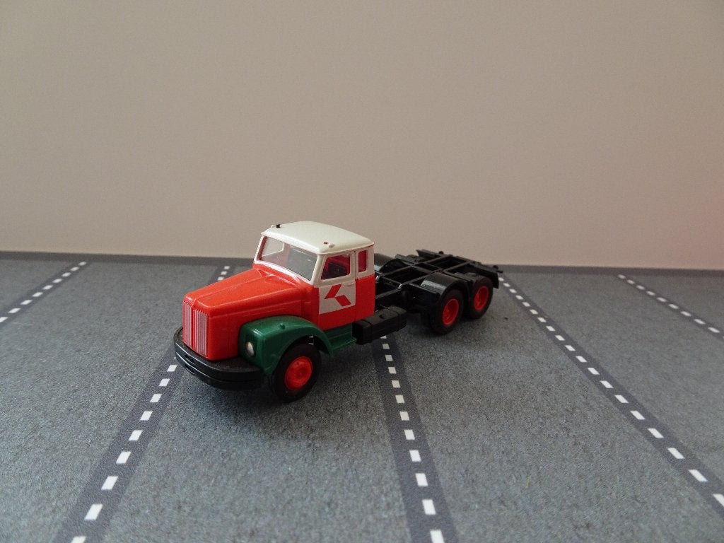 59 herpa epoche scania torpedo lommerts 1:87 truck trein, Ophalen of Verzenden, Zo goed als nieuw, Bus of Vrachtwagen, Herpa