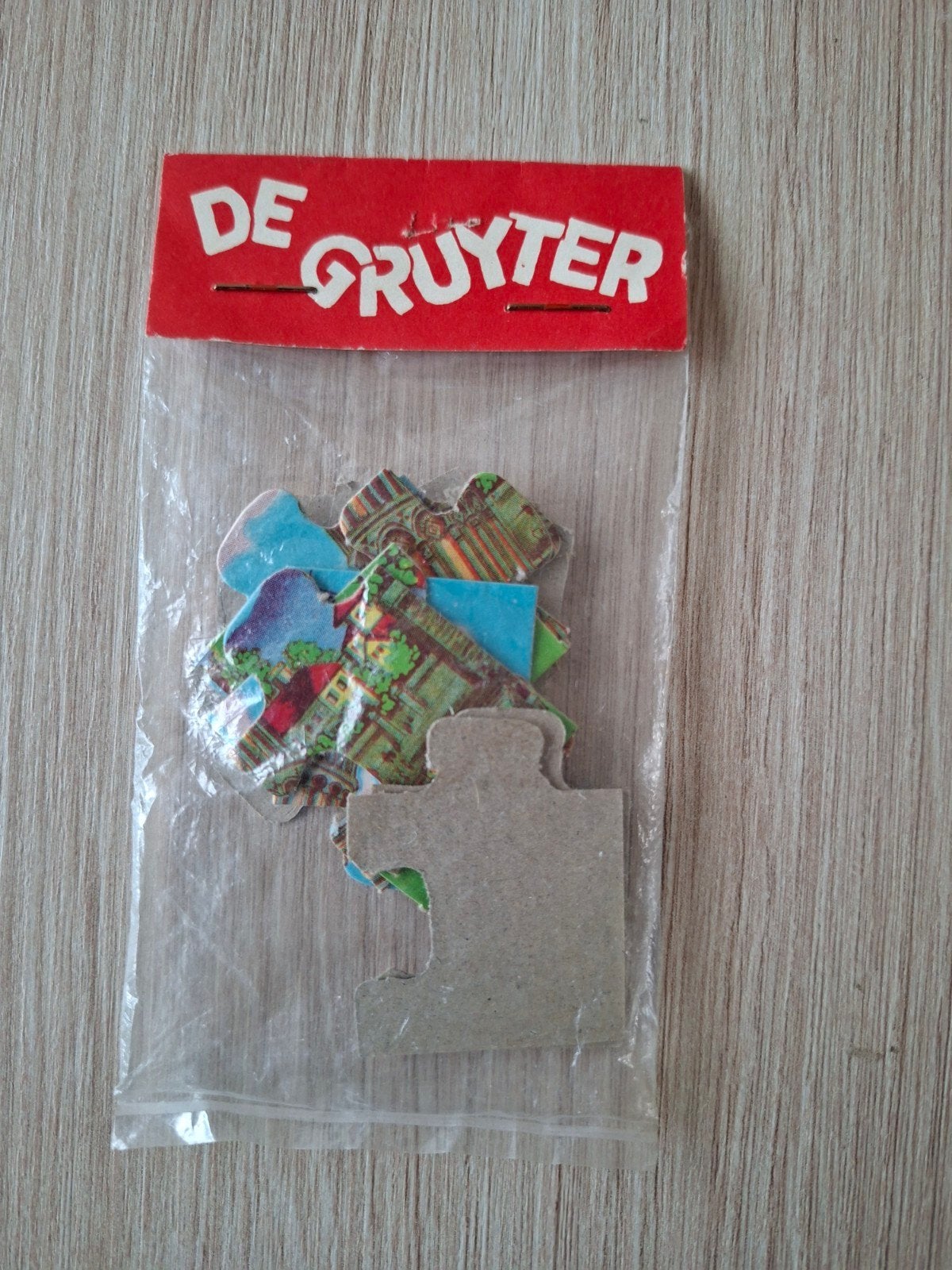 Vintage De Gruyter Puzzel 'Het Snoepje van de Week', Verzamelen, Ophalen of Verzenden, Zo goed als nieuw