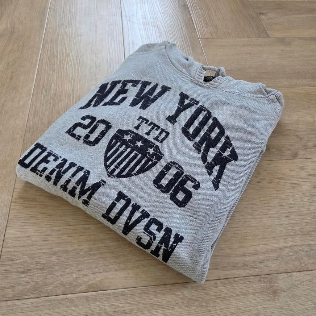 Gebreide hoodie Tom Tailor - Uitstekende staat - Maat S, Tom Tailor, Ophalen of Verzenden, Zo goed als nieuw, Grijs