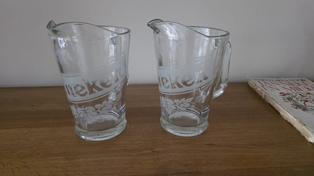 2 Heineken bierkannen, Ophalen, Zo goed als nieuw, Overige typen, Heineken