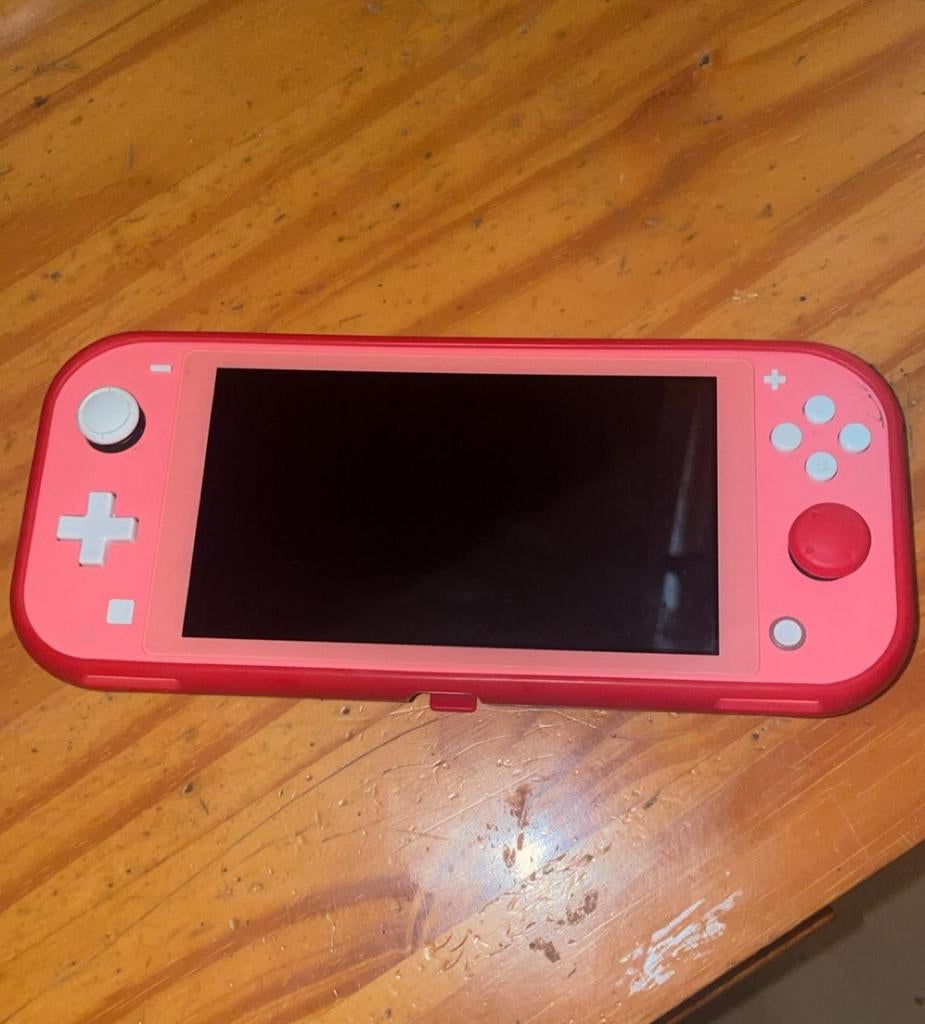 Nintendo Switch Lite Roze - Perfect voor onderweg!, Ophalen of Verzenden, Roze of Coral, Zo goed als nieuw