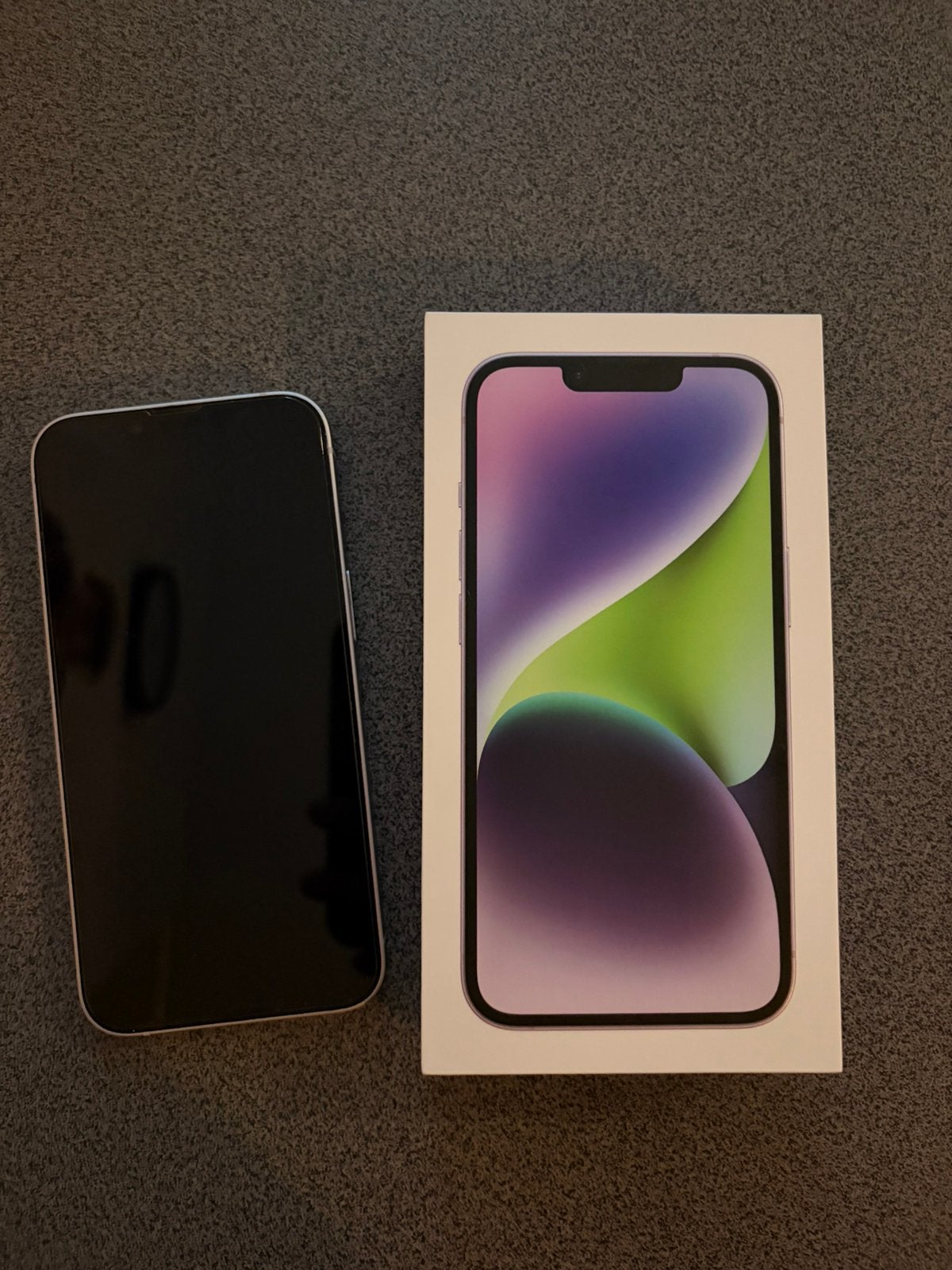 Iphone 14 purple 256 GB, Paars, Zo goed als nieuw, IPhone 14, Ophalen