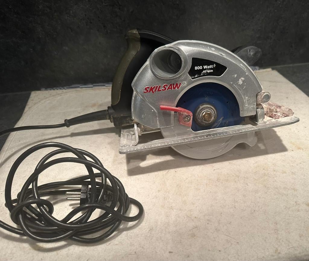 Skilsaw Cirkelzaag 800W – Ø140 mm, Gebruikt, Cirkelzaag, 30 tot 70 mm, 1200 watt of meer