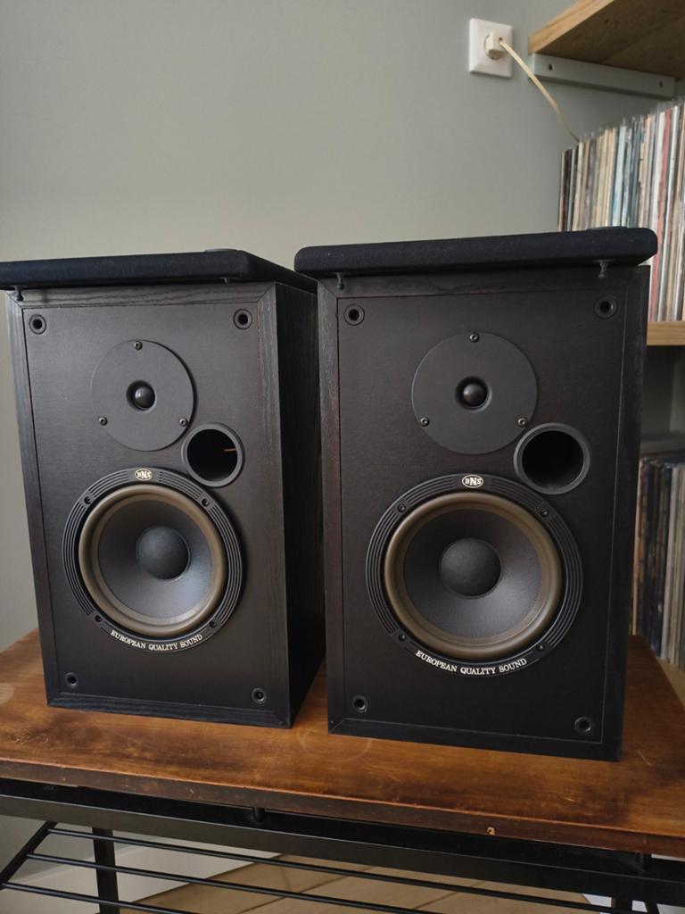 BNS - 2 weg - speakers, Ophalen, 60 tot 120 watt, Front, Rear of Stereo speakers, Overige merken