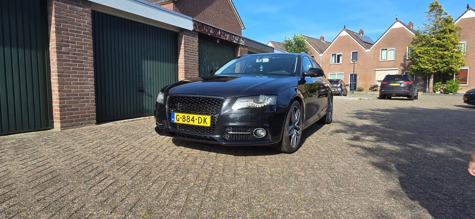 Audi A4 2.0 Tfsi 132KW  2009 Zwart, Auto's, Audi, Voorwielaandrijving, 15 km/l, 4 cilinders, 1984 cc