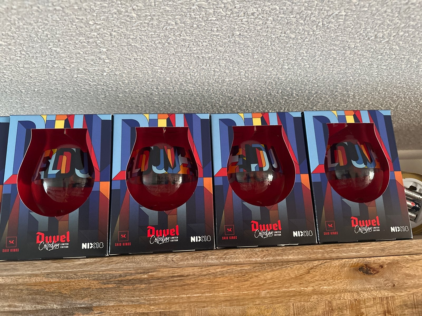 Duvel said kinds (4 stuks), Nieuw, Ophalen of Verzenden, Meerkleurig, Overige merken