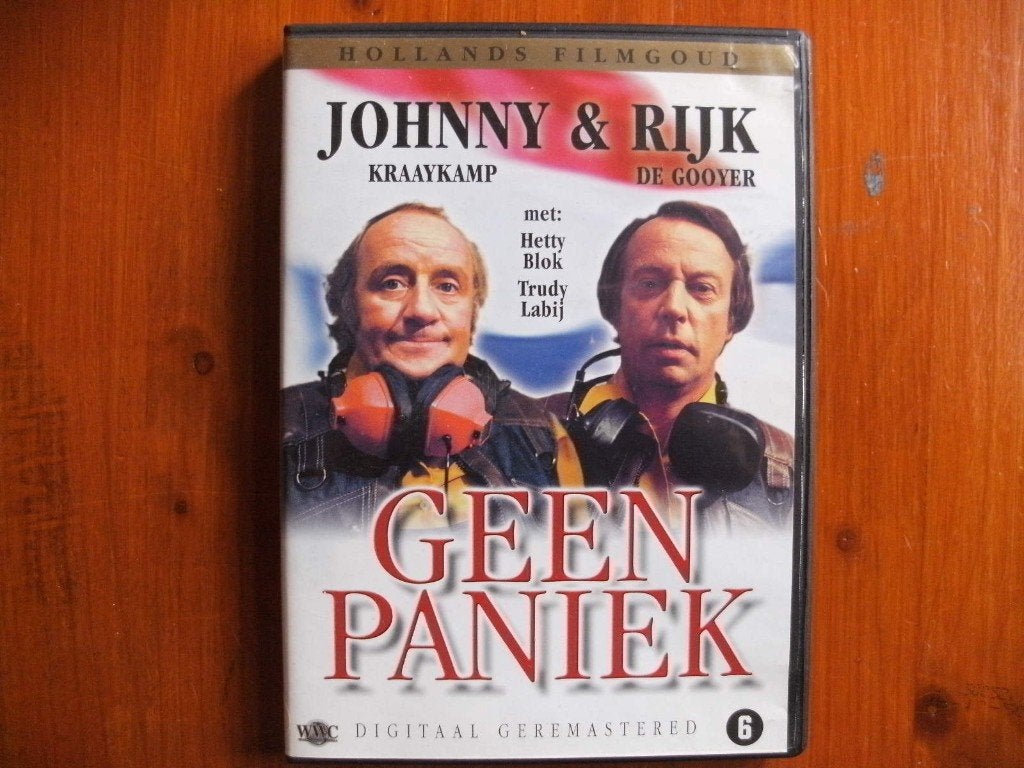 DVD: Geen Paniek met Johnny (Kraaykamp) & Rijk (de Gooyer)., Vanaf 6 jaar, Ophalen of Verzenden, Zo goed als nieuw, Komedie