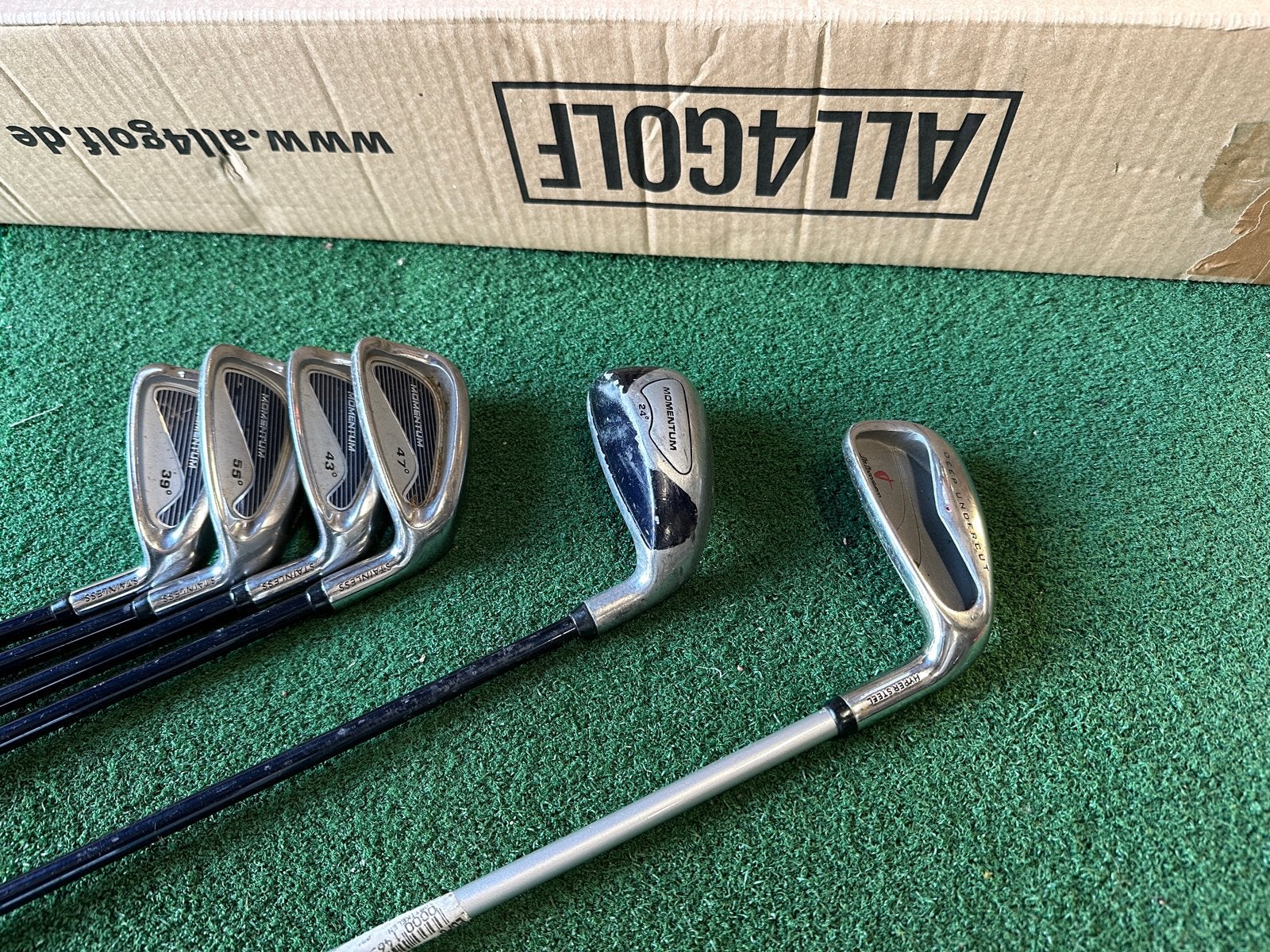 Golfset dames (hybrid 4 + ijzer 7-P + Sandwedge)