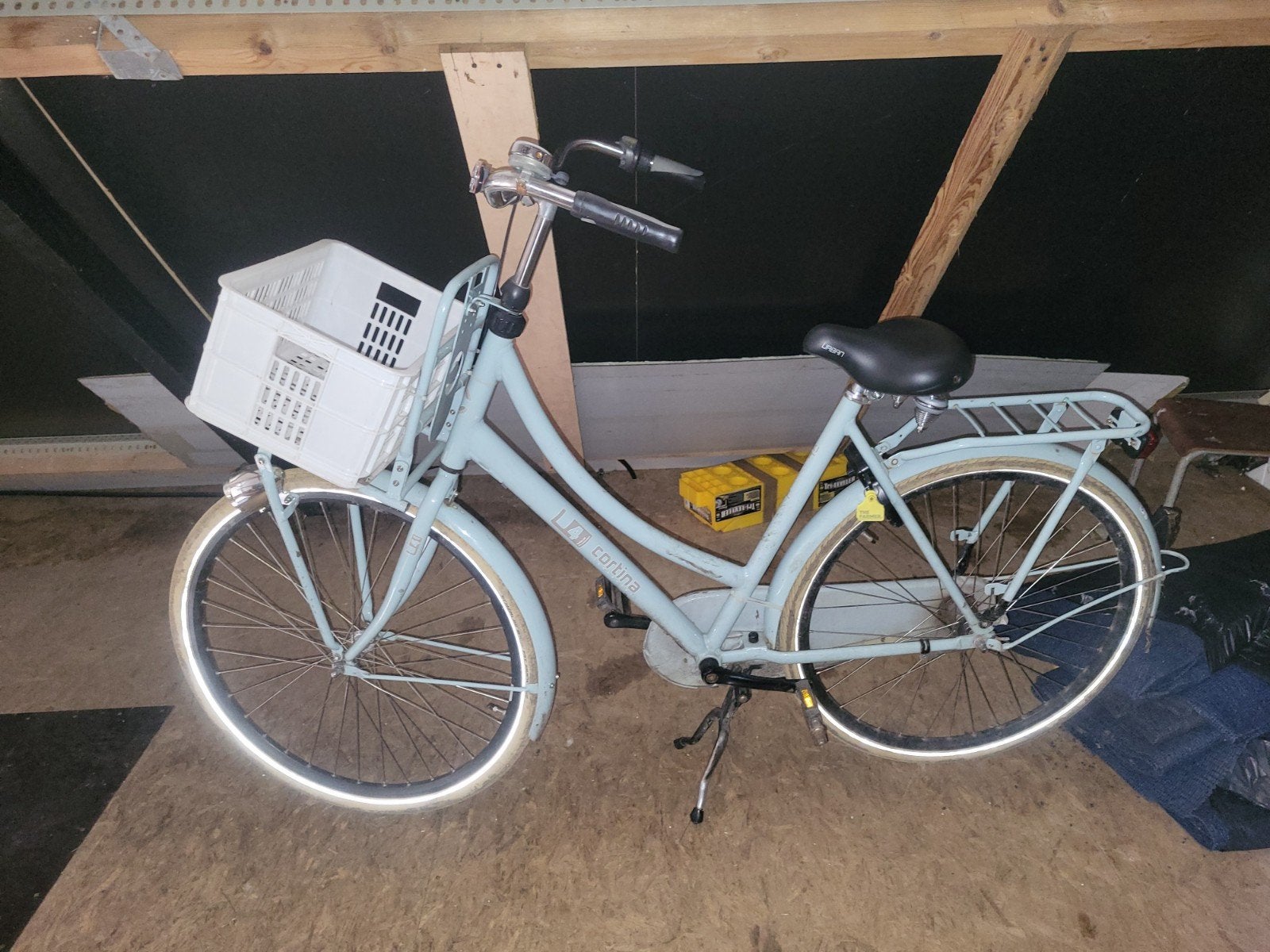Cortina dames fiets, Ophalen, Terugtraprem, Gebruikt, Versnellingen
