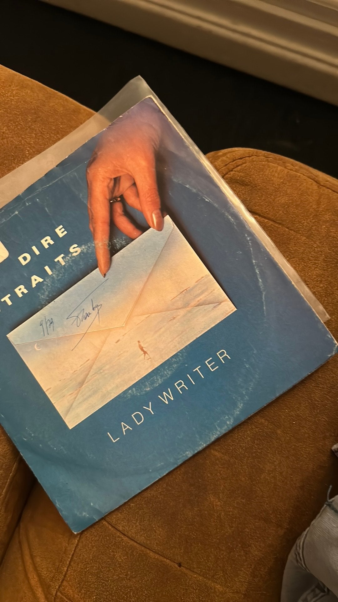 Dire Straits - lady writer, Ophalen of Verzenden, Zo goed als nieuw, Pop