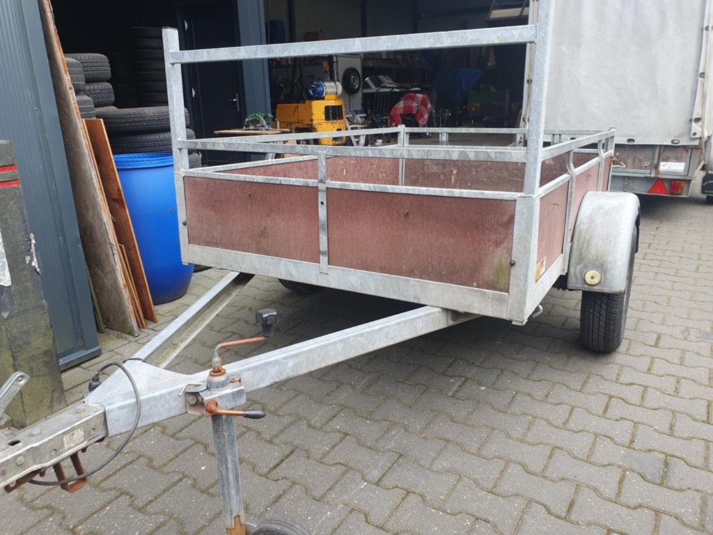 Rewe enkelas 2x125 750kg Ongeremd  nu 499 euro, Auto diversen, Aanhangers en Bagagewagens, Ophalen of Verzenden, Nieuw