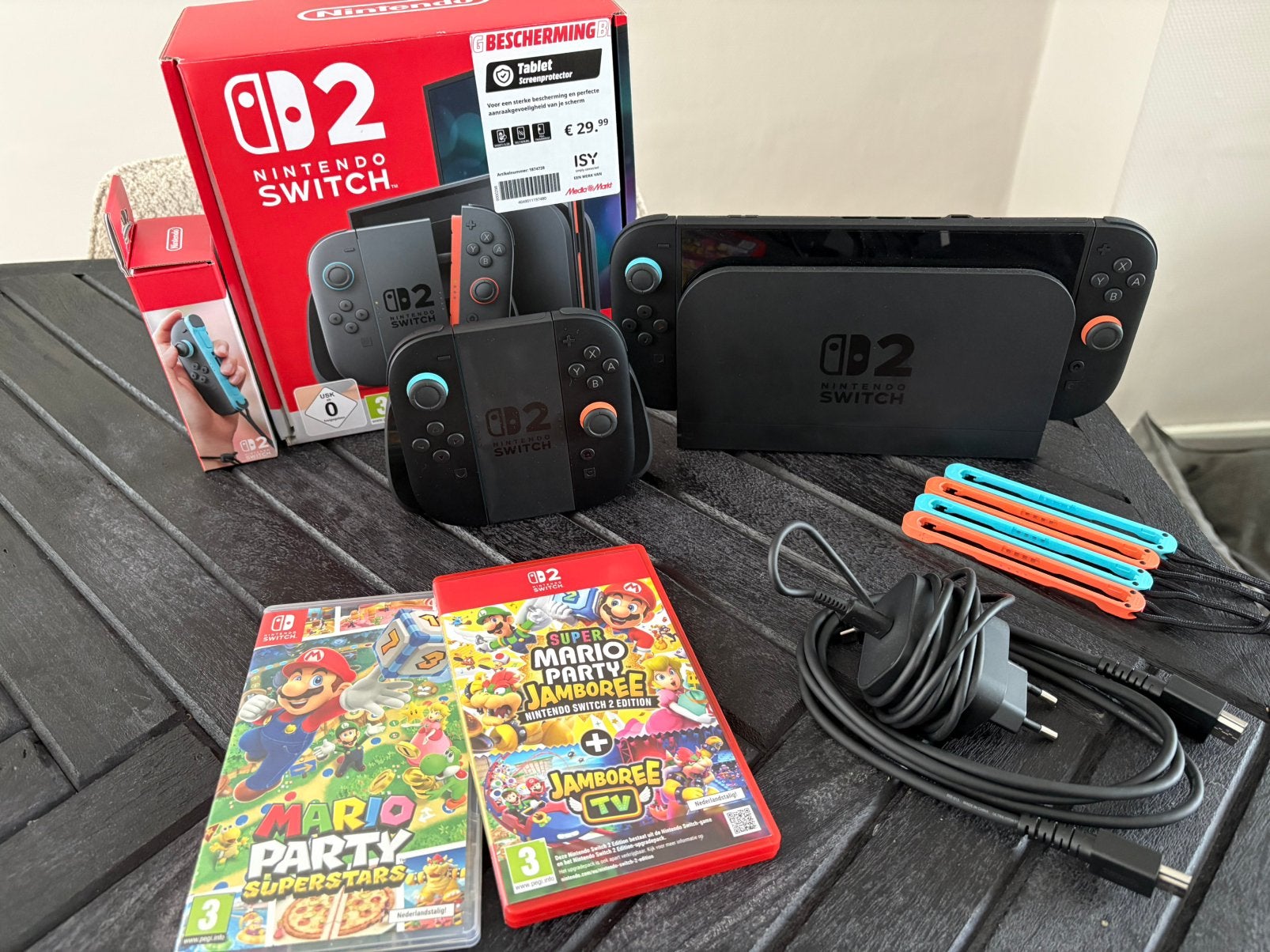Nintendo Switch 2 incl. accessoires, Spelcomputers en Games, Ophalen, Met games, Zo goed als nieuw, Switch Original
