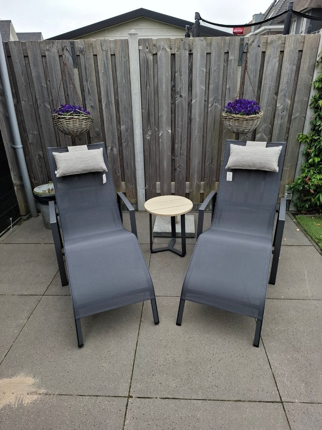 Life Outdoor Living ligbedden/ligstoelen, Ophalen, Zo goed als nieuw, Textileen, Verstelbaar