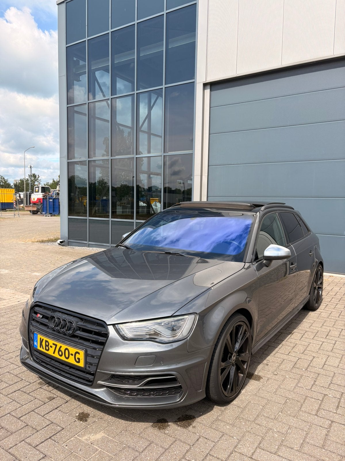 Audi S3 2.0 Tfsi 221KW Sportback Quattro 2015 Grijs, Auto's, Automaat, S3, 4 cilinders, 1984 cc