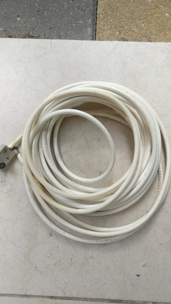 Antennekabel coax kabel 8,40 m, Ophalen of Verzenden, Zo goed als nieuw, 5 tot 10 meter, Coaxiale kabel