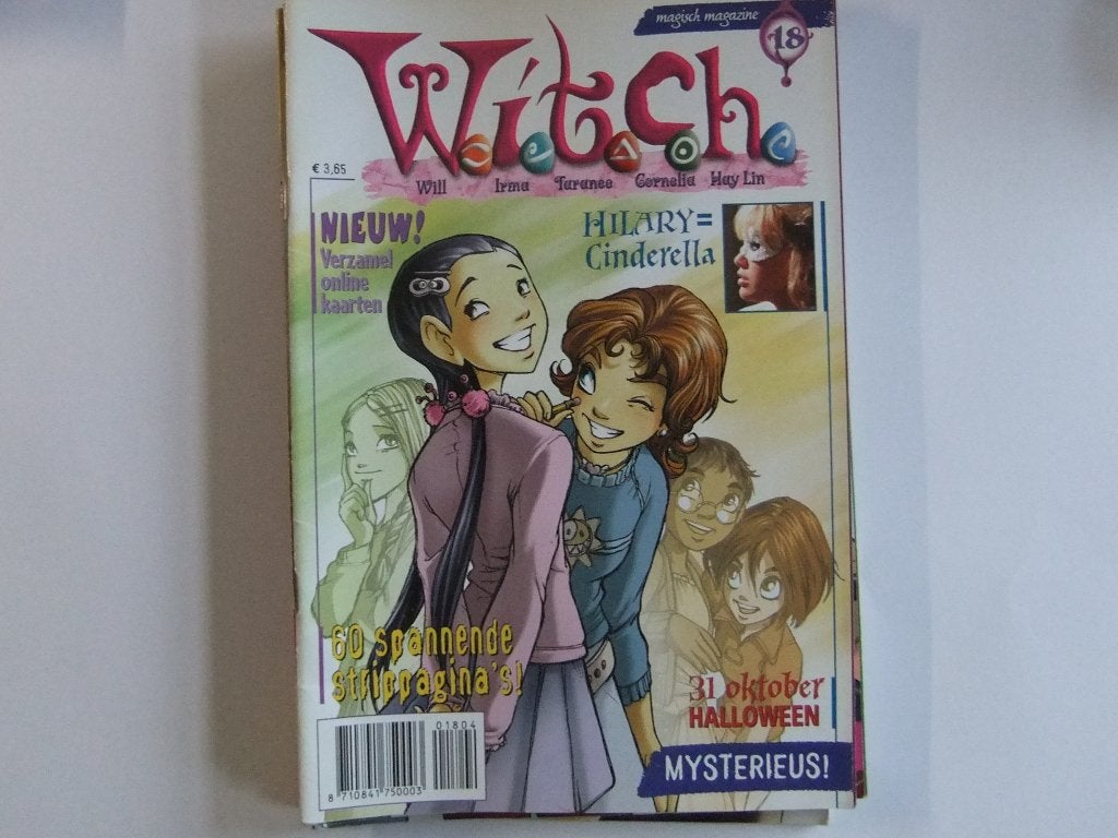 W.I.T.C.H. magazine nr 18, Eén stripboek, Verzenden, Gelezen