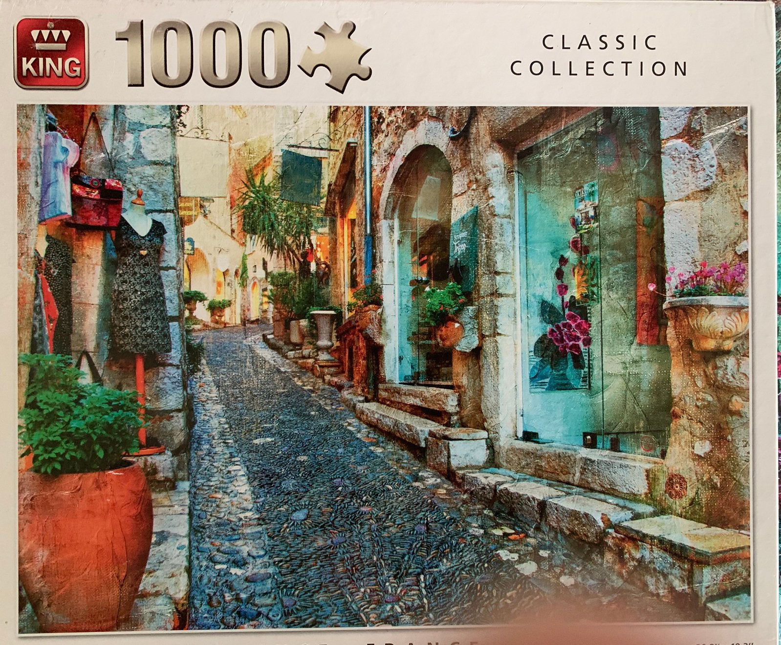 Puzzel 1000 stukjes ophalen €1,-, Ophalen, 500 t/m 1500 stukjes, Gebruikt, Legpuzzel