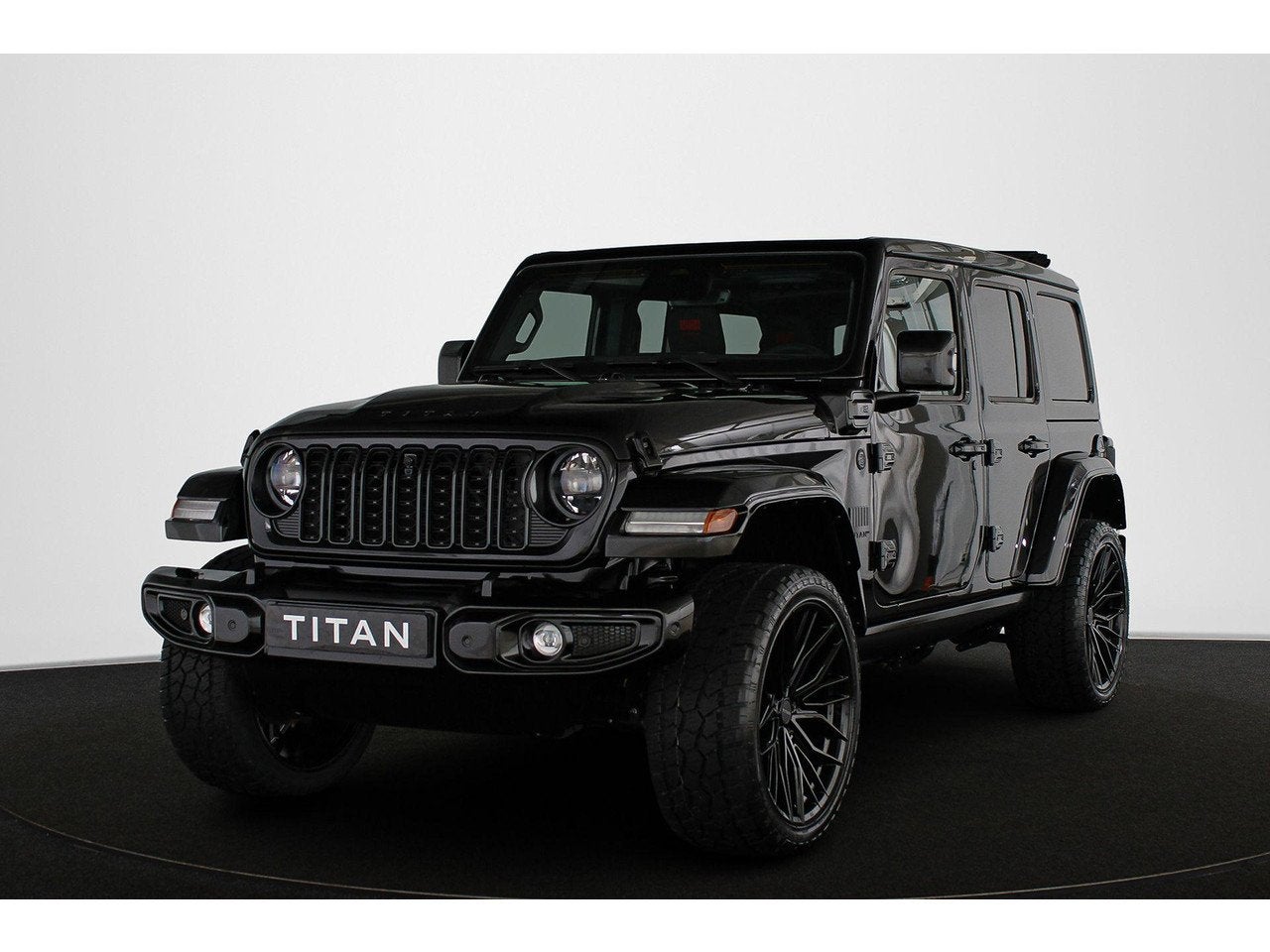 Jeep Wrangler 4xe 380pk TITAN (bj 2025, automaat), Auto's, 4 cilinders, Cabriolet, Bedrijf, Hybride Elektrisch/Benzine