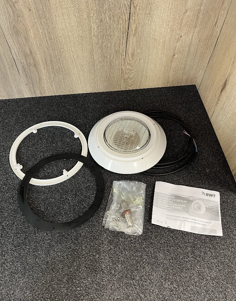 BWT zwembadverlichting 50 Watt | Witte behuizing, Ophalen of Verzenden, Nieuw, Verlichting