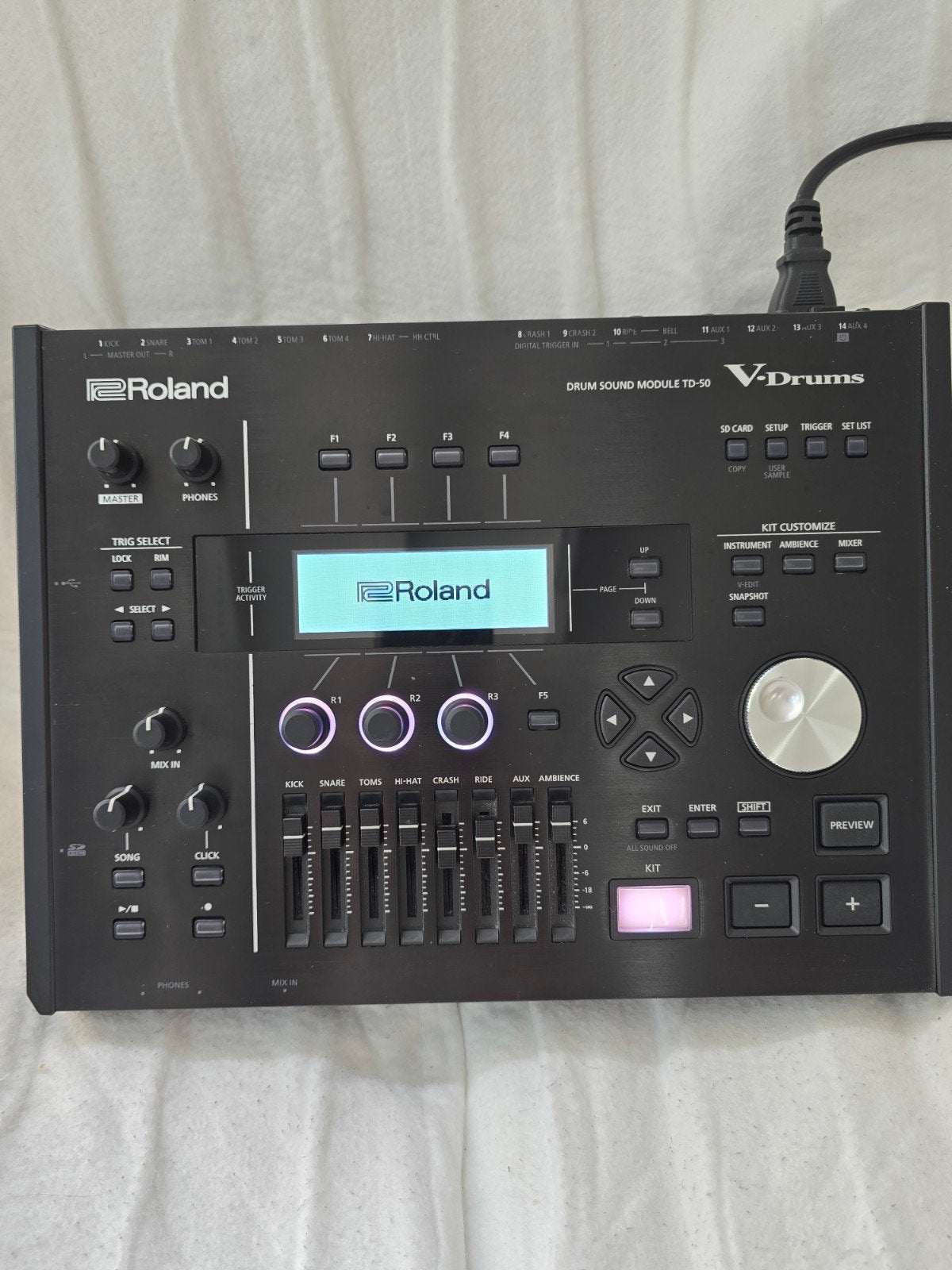 Roland TD-50 Module
Zo goed als nieuw., Muziek en Instrumenten, Mengpanelen, Ophalen of Verzenden, Zo goed als nieuw