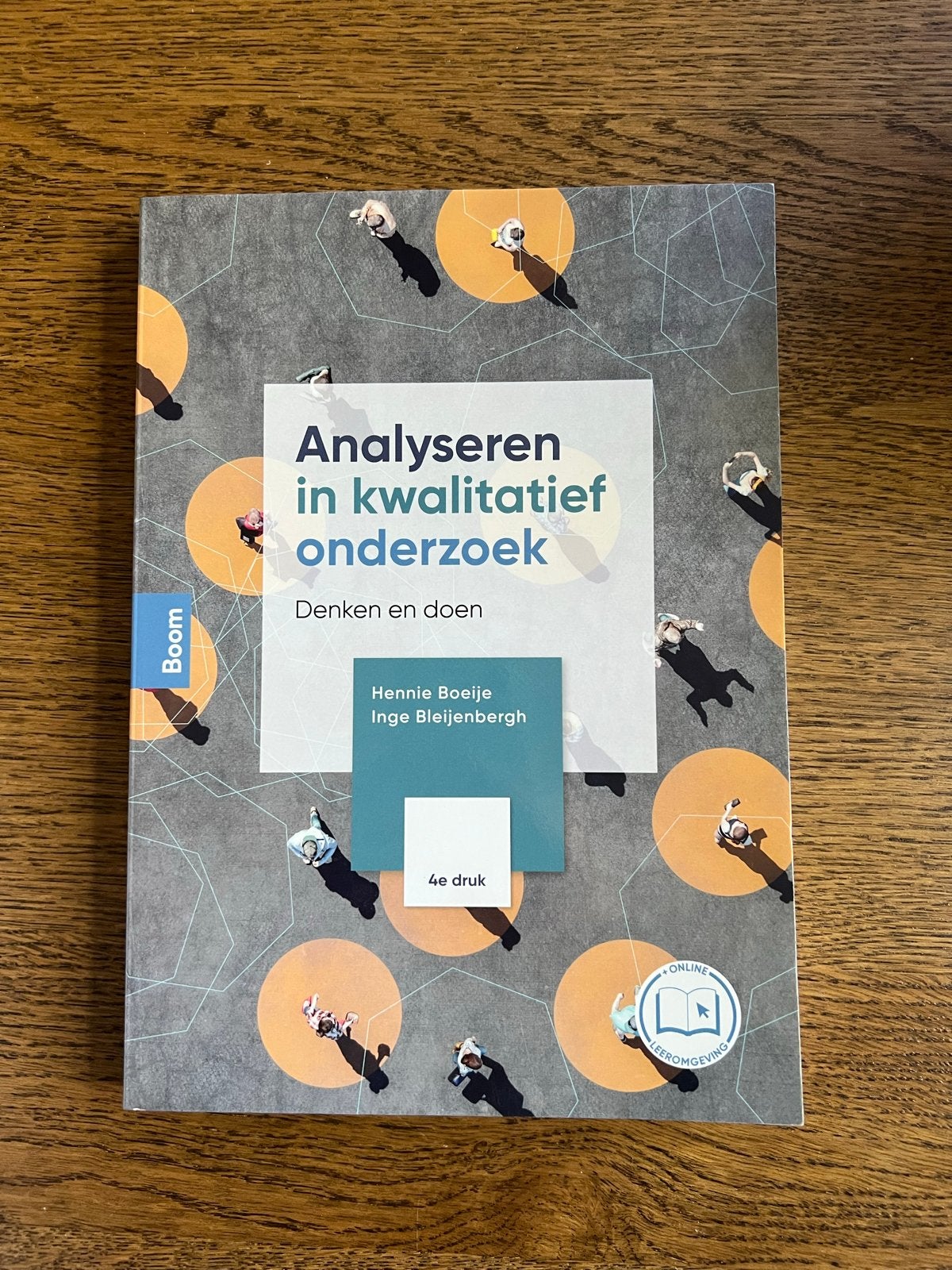 Studieboek 'Analyseren in kwalitatief onderzoek' - Boom, Boeken, Ophalen of Verzenden, Gamma, Zo goed als nieuw, WO