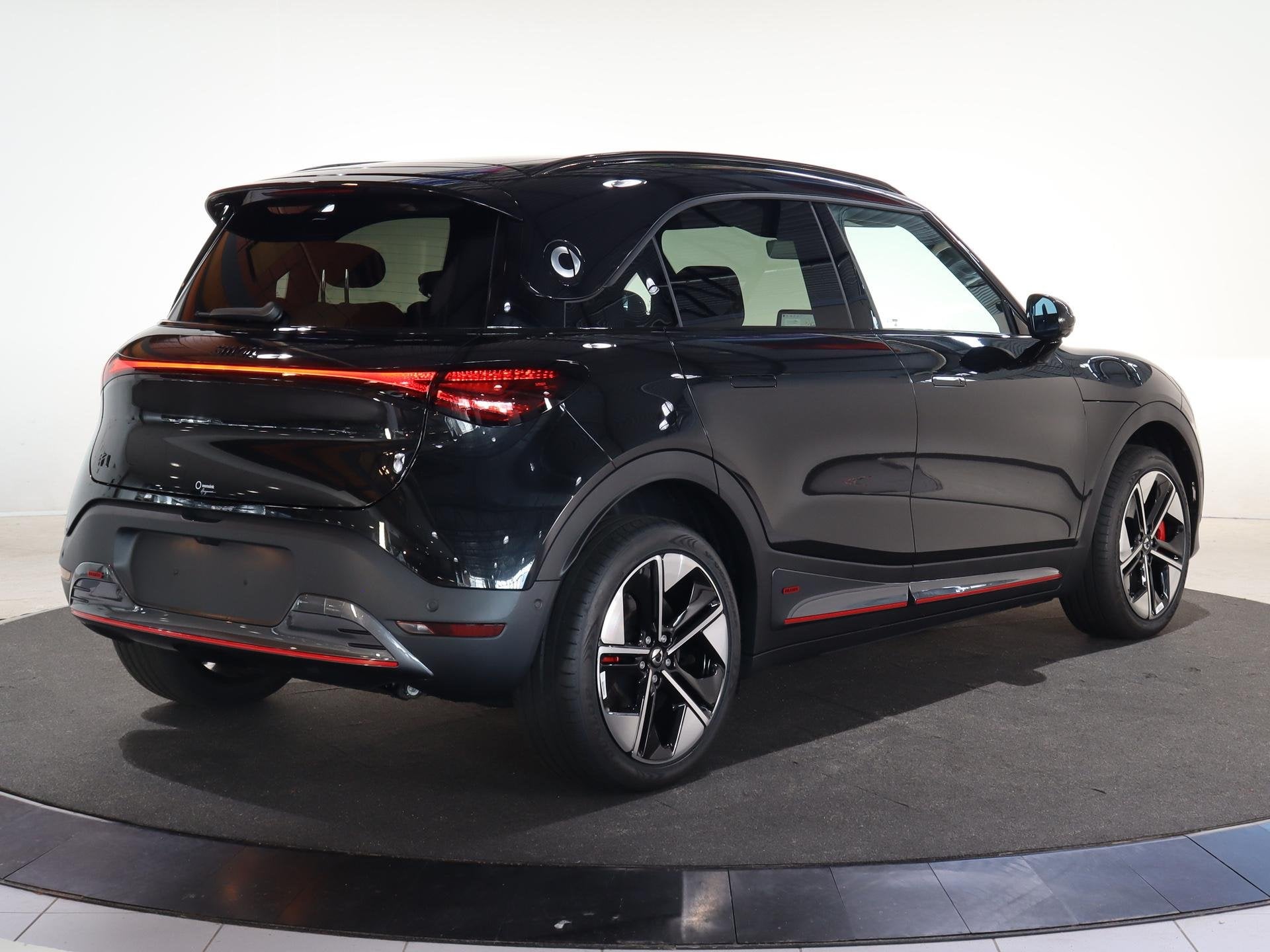smart #1 BRABUS 66 kWh | 428 pk | Panoramadak | 360 Camera |, Auto's, Smart, Automaat, 428 pk, Alcantara, Zwart