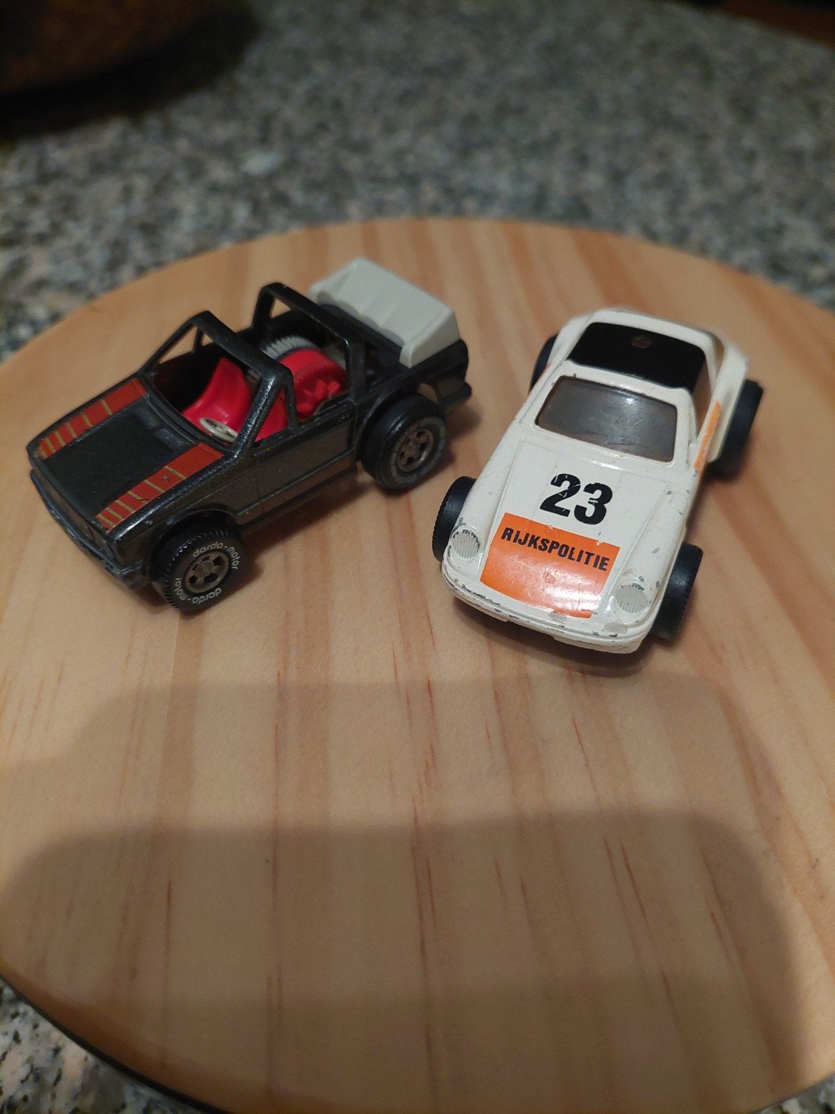 DARDA RACEAUTO"S  PORSCHE 911 & GOLF CABRIOLET., Ophalen of Verzenden, Gebruikt